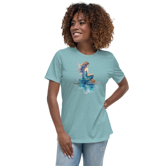 Mermaid Thoughts Women's Relaxed T-Shirt - Fandom-Made