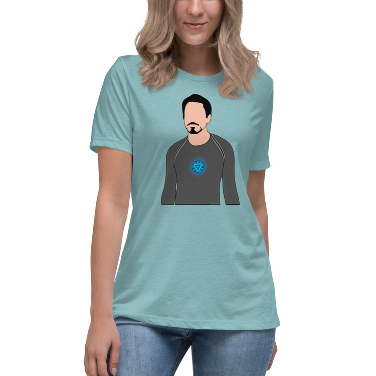Tony Glows Women's Relaxed T-Shirt - Fandom-Made