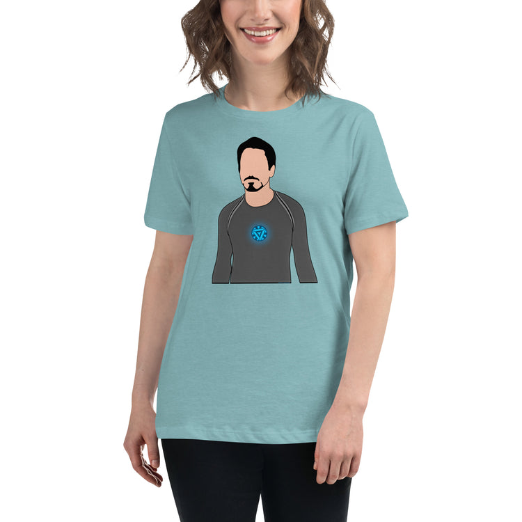Tony Glows Women's Relaxed T-Shirt - Fandom-Made