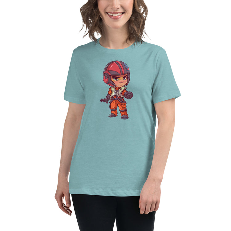 Poe Dameron Women's Relaxed T-Shirt - Fandom-Made
