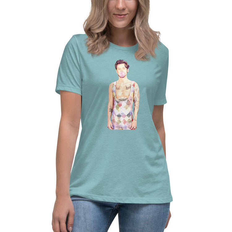 Harry Styles Bubblegum Women's Relaxed T-Shirt - Fandom-Made