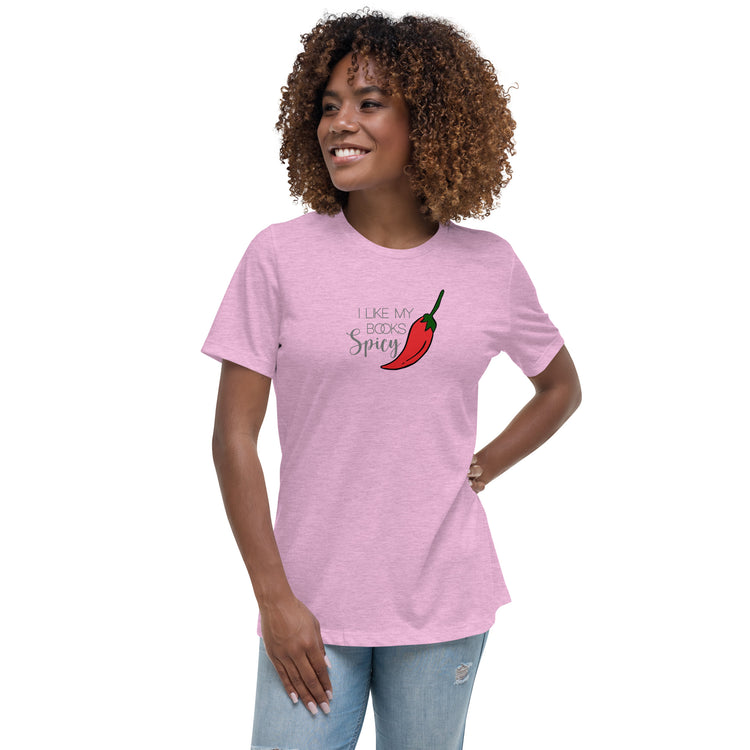 Spicy Books Women's T-Shirt - Fandom-Made