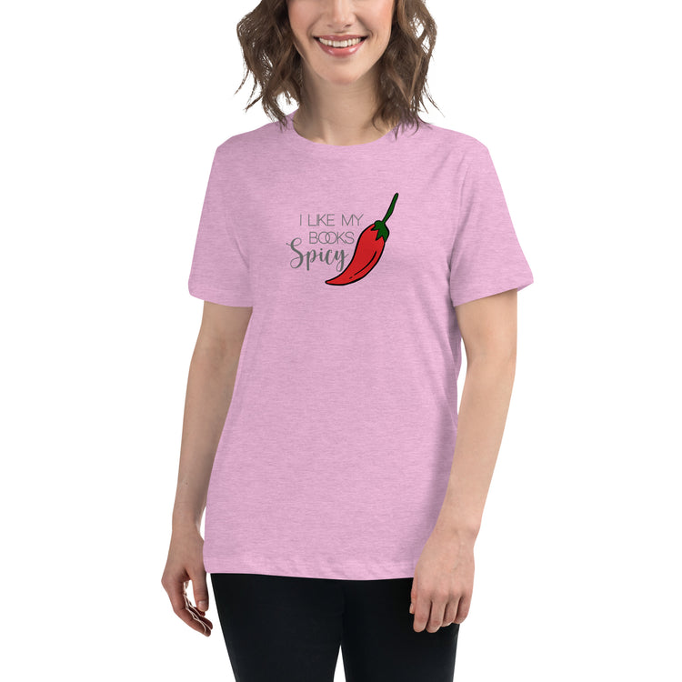 Spicy Books Women's T-Shirt - Fandom-Made