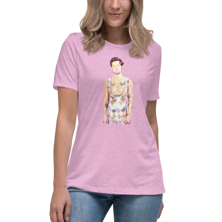 Harry Styles Bubblegum Women's Relaxed T-Shirt - Fandom-Made