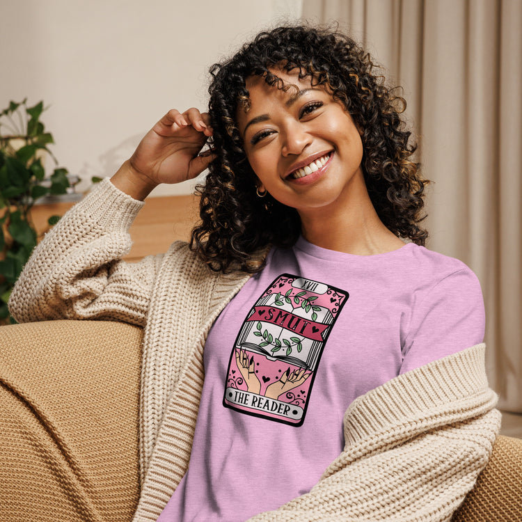 The Reader Tarot Card Women's Relaxed T-Shirt - Fandom-Made