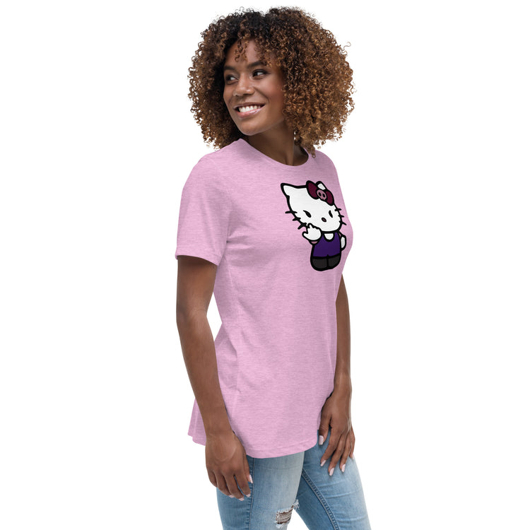 FU Kitty Women's Relaxed T-Shirt - Fandom-Made