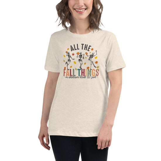 All The Fall Things Women's Relaxed T-Shirt - Fandom-Made