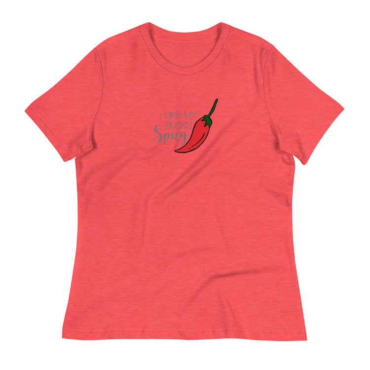 Spicy Books Women's T-Shirt - Fandom-Made