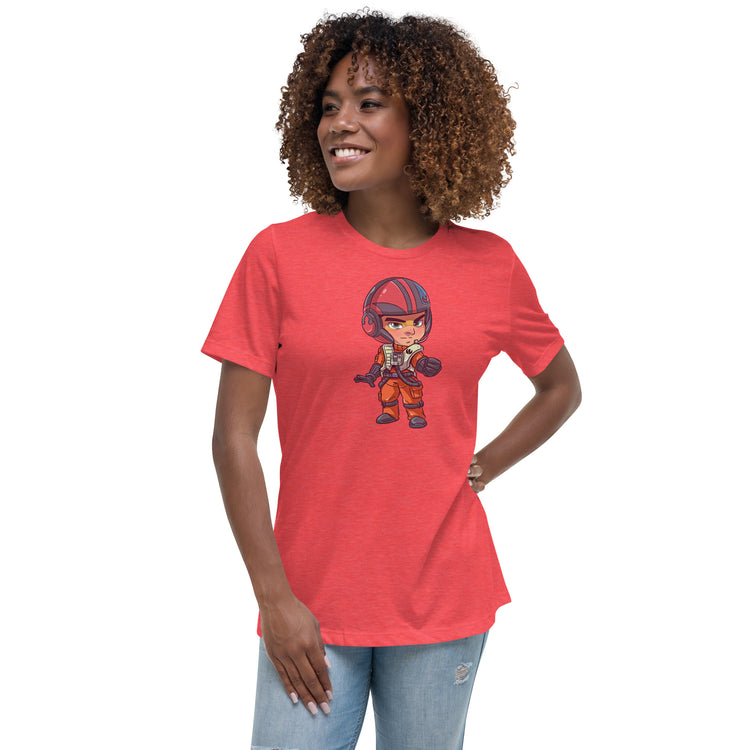 Poe Dameron Women's Relaxed T-Shirt - Fandom-Made
