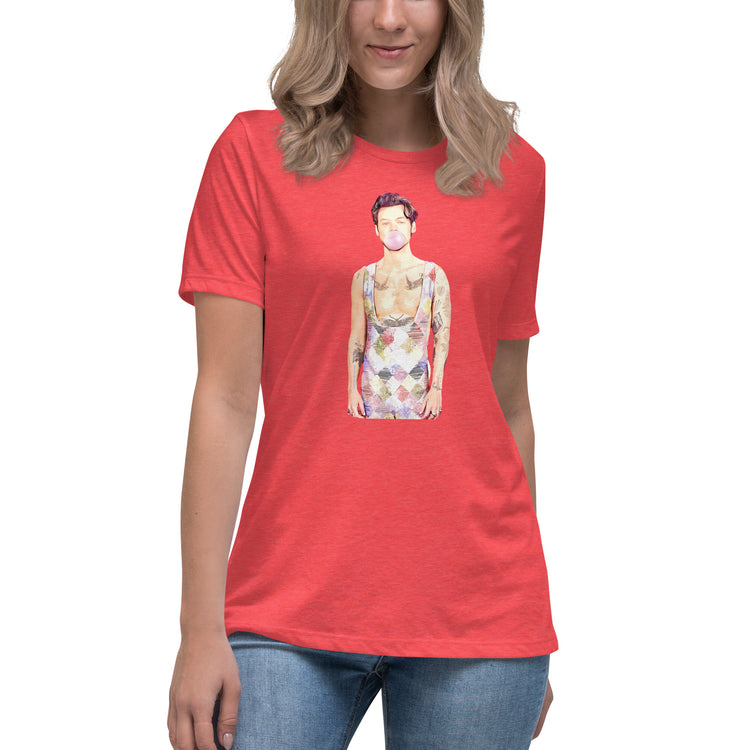 Harry Styles Bubblegum Women's Relaxed T-Shirt - Fandom-Made