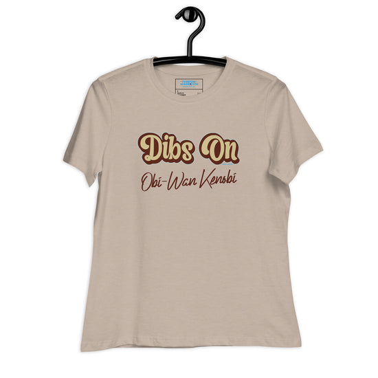 Dibs On Obi-Wan Kenobi Women's Relaxed T-Shirt - Fandom-Made