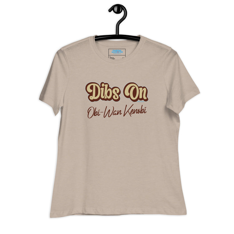 Dibs On Obi-Wan Kenobi Women's Relaxed T-Shirt - Fandom-Made