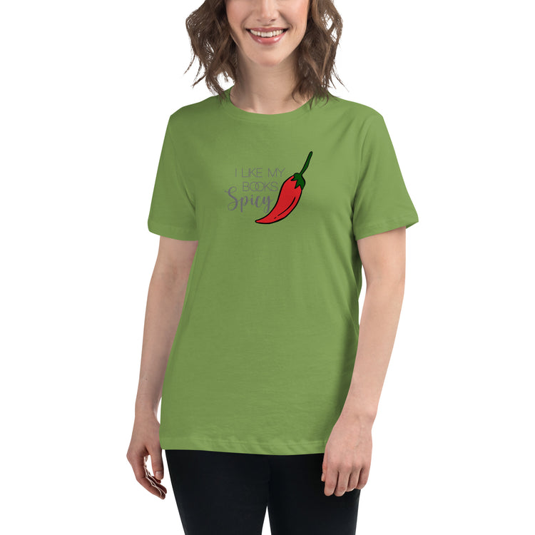 Spicy Books Women's T-Shirt - Fandom-Made