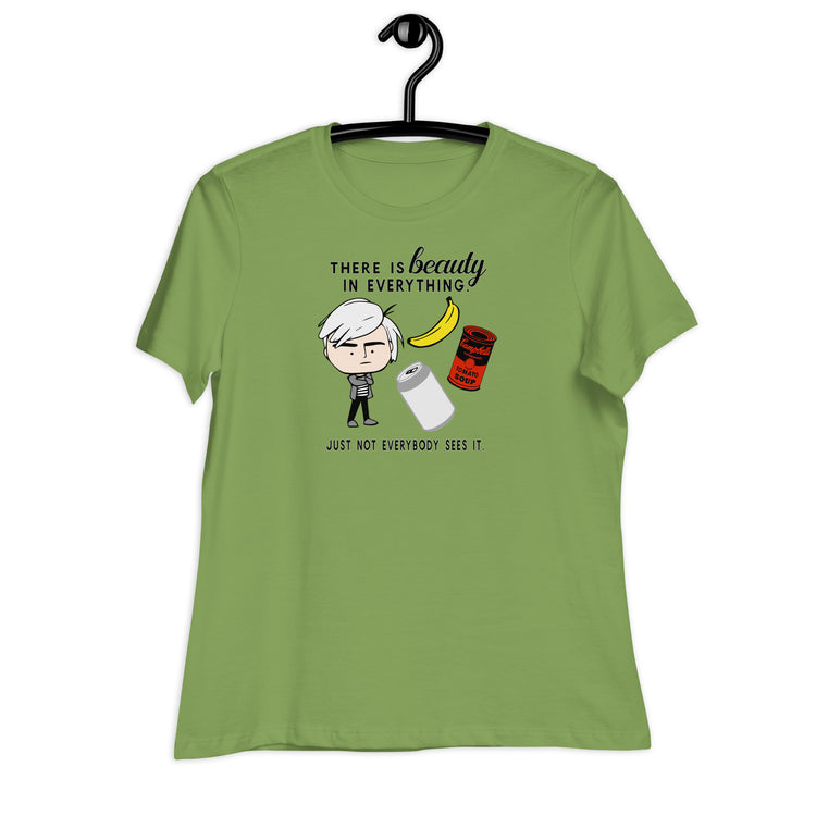 Andy Warhol Women's Relaxed T-Shirt - Fandom-Made