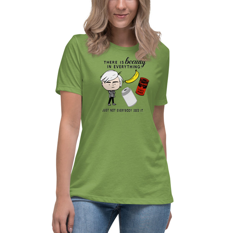 Andy Warhol Women's Relaxed T-Shirt - Fandom-Made