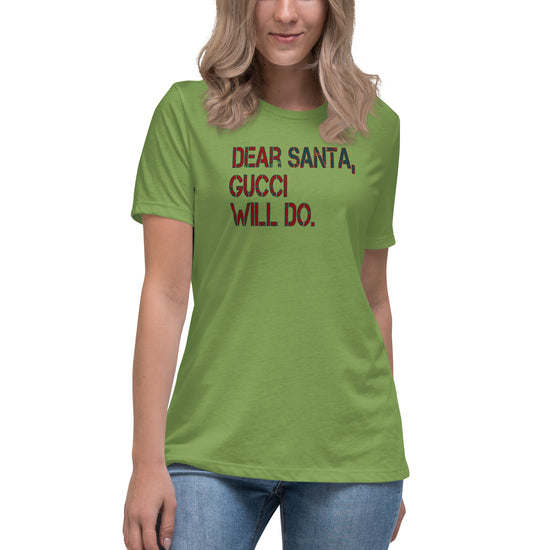 Dear Santa Women's Relaxed T-Shirt - Fandom-Made