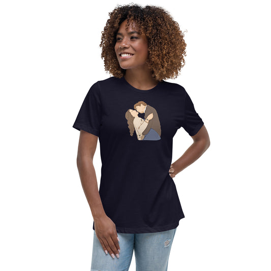 Edward and Bella Prom Kiss Women's Relaxed T-Shirt - Fandom-Made
