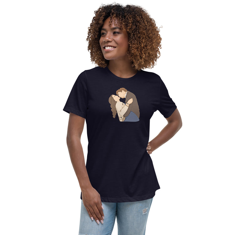 Edward and Bella Prom Kiss Women's Relaxed T-Shirt - Fandom-Made