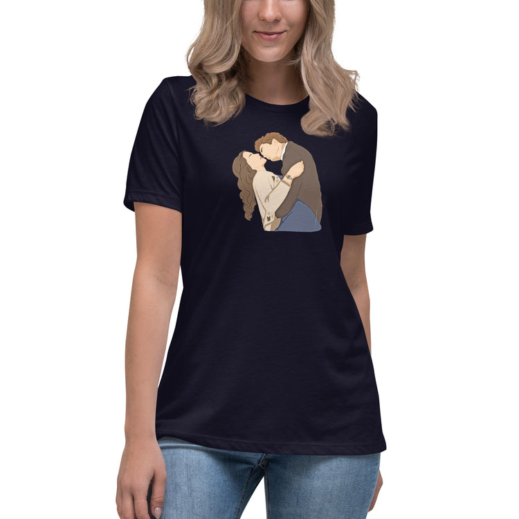 Edward and Bella Prom Kiss Women's Relaxed T-Shirt - Fandom-Made