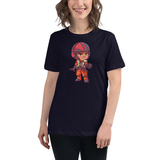 Poe Dameron Women's Relaxed T-Shirt - Fandom-Made