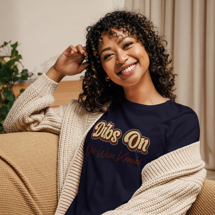 Dibs On Obi-Wan Kenobi Women's Relaxed T-Shirt - Fandom-Made