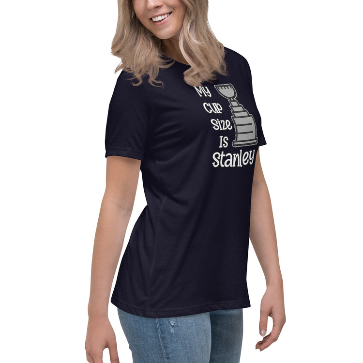 My Cup Size Is Stanley Women's Relaxed T-Shirt - Fandom-Made