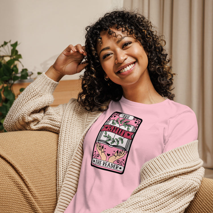 The Reader Tarot Card Women's Relaxed T-Shirt - Fandom-Made