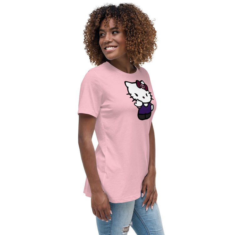 FU Kitty Women's Relaxed T-Shirt - Fandom-Made