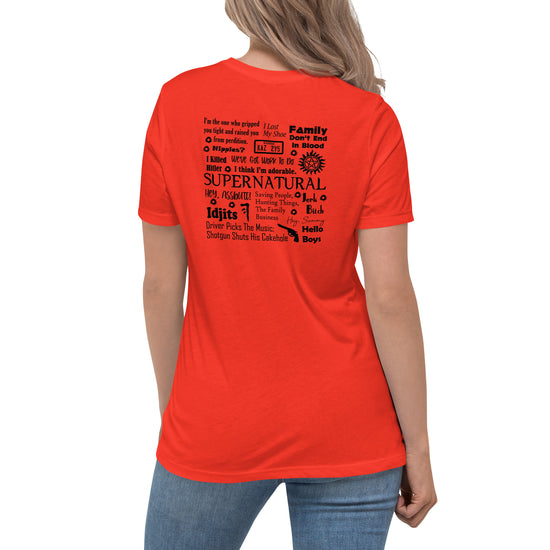 Supernatural Women's Relaxed T-Shirt - Fandom-Made