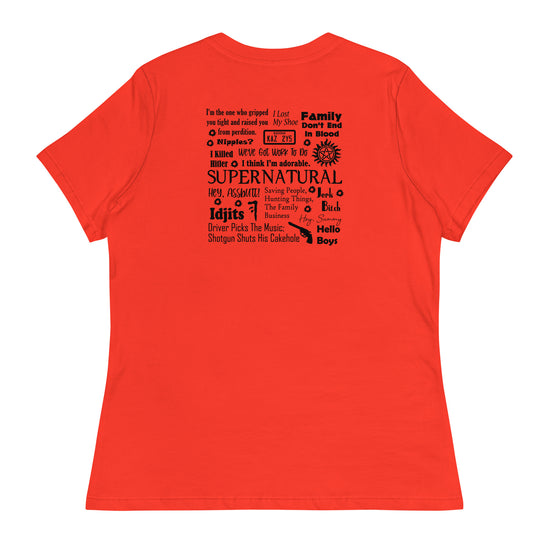 Supernatural Women's Relaxed T-Shirt - Fandom-Made