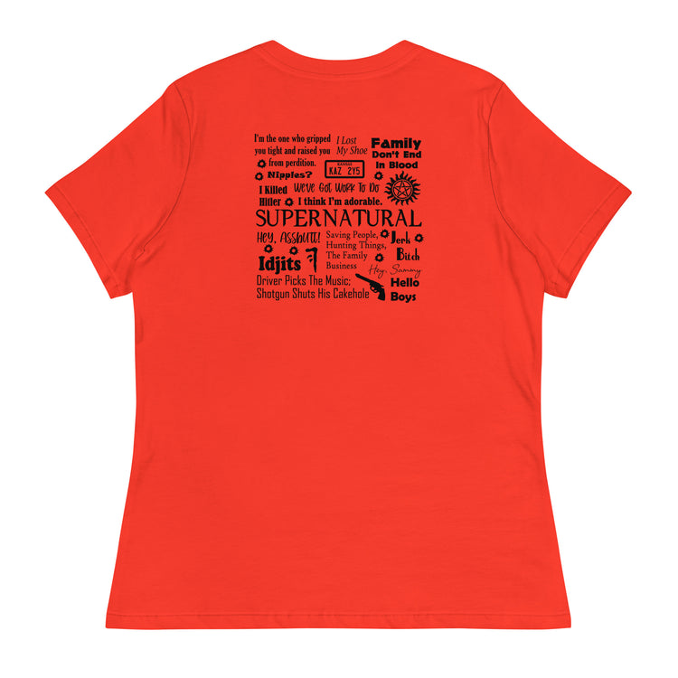 Supernatural Women's Relaxed T-Shirt - Fandom-Made