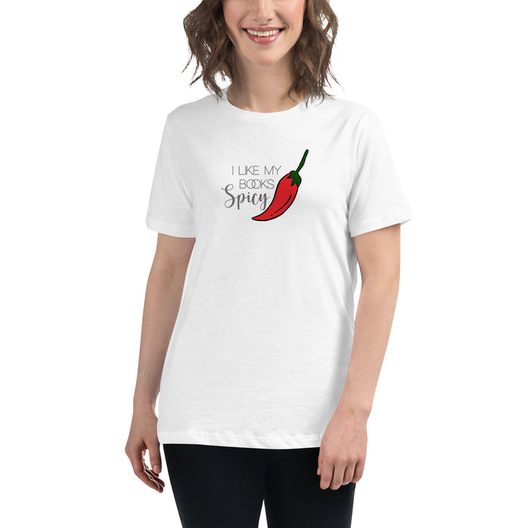 Spicy Books Women's T-Shirt - Fandom-Made