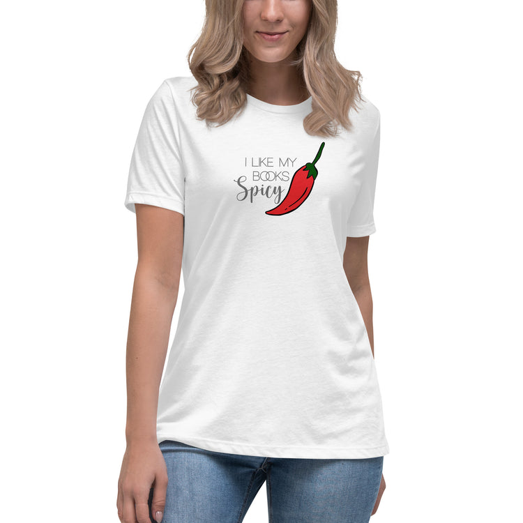 Spicy Books Women's T-Shirt - Fandom-Made