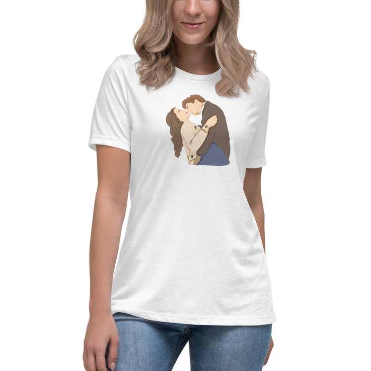 Edward and Bella Prom Kiss Women's Relaxed T-Shirt - Fandom-Made