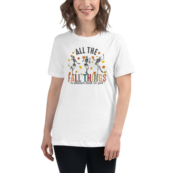 All The Fall Things Women's Relaxed T-Shirt - Fandom-Made