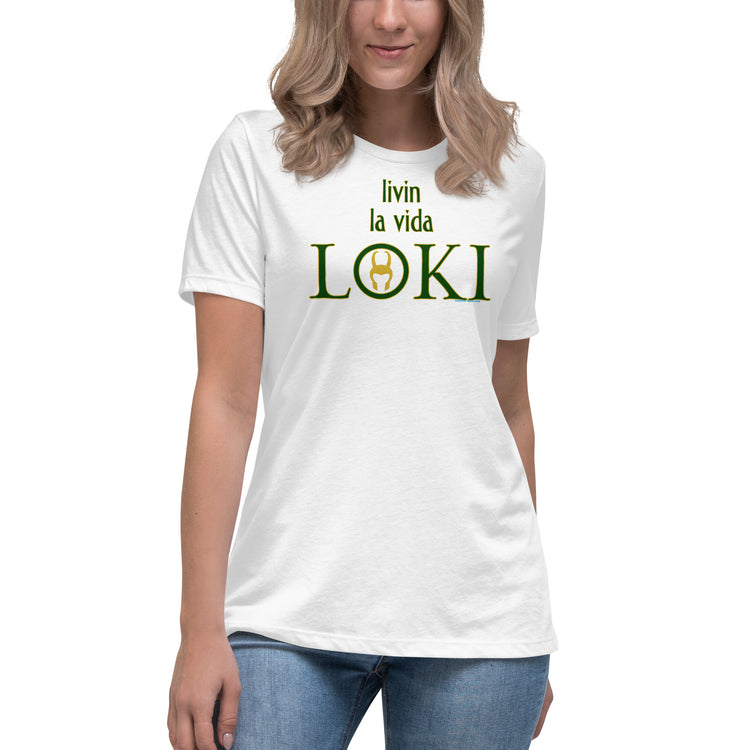 Livin La Vida Loki Women's Relaxed T-Shirt - Fandom-Made