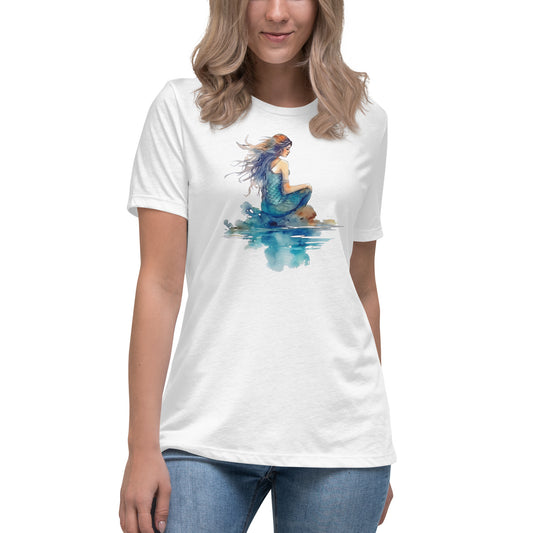 Mermaid Thoughts Women's Relaxed T-Shirt - Fandom-Made