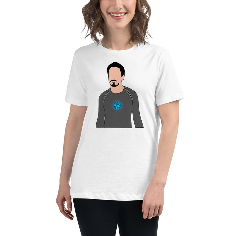 Tony Glows Women's Relaxed T-Shirt - Fandom-Made