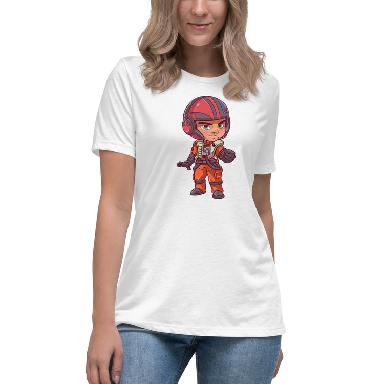 Poe Dameron Women's Relaxed T-Shirt - Fandom-Made