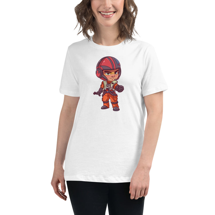 Poe Dameron Women's Relaxed T-Shirt - Fandom-Made