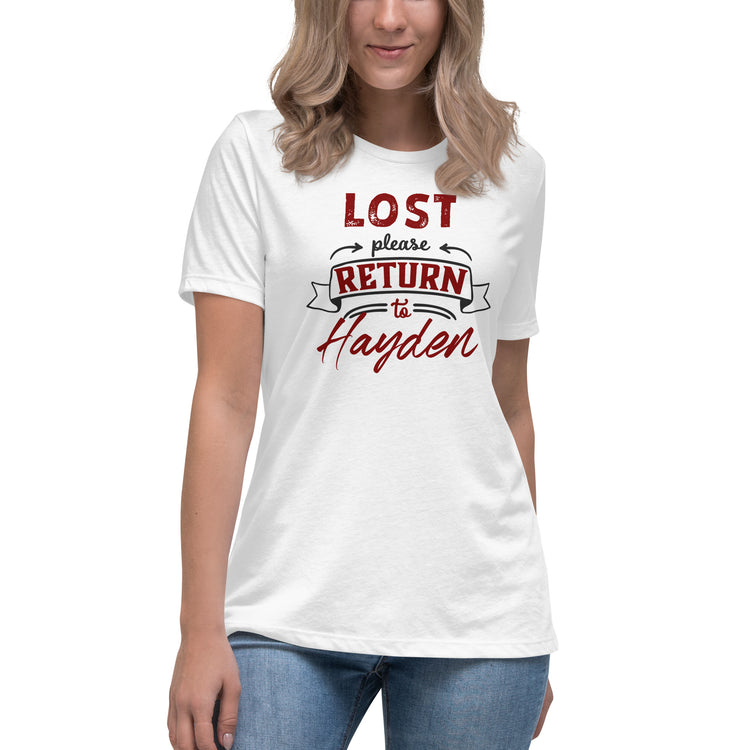 Lost Return To Hayden Women's Relaxed T-Shirt - Fandom-Made