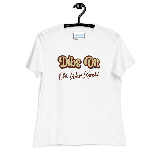 Dibs On Obi-Wan Kenobi Women's Relaxed T-Shirt - Fandom-Made