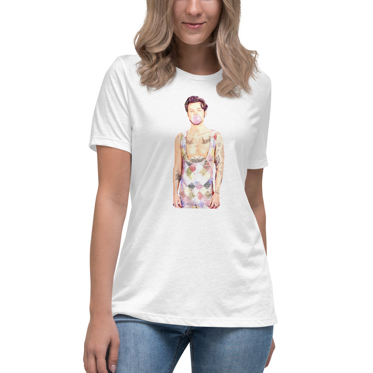 Harry Styles Bubblegum Women's Relaxed T-Shirt - Fandom-Made