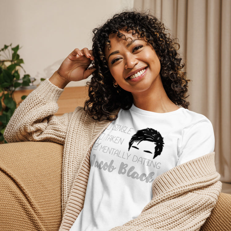 Mentally Dating Jacob Black Women's Relaxed T-Shirt - Fandom-Made