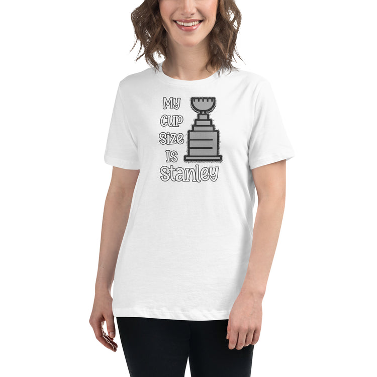 My Cup Size Is Stanley Women's Relaxed T-Shirt - Fandom-Made