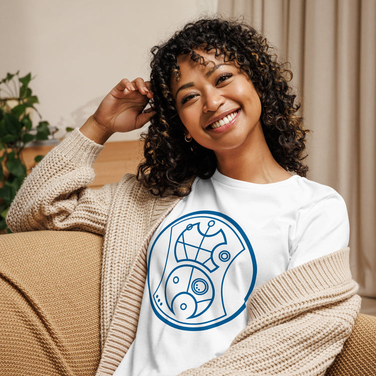 Hello Sweetie in Gallifreyan Women's Relaxed T-Shirt - Fandom-Made