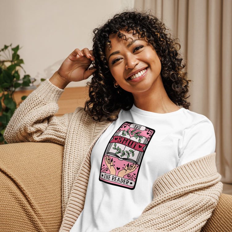 The Reader Tarot Card Women's Relaxed T-Shirt - Fandom-Made