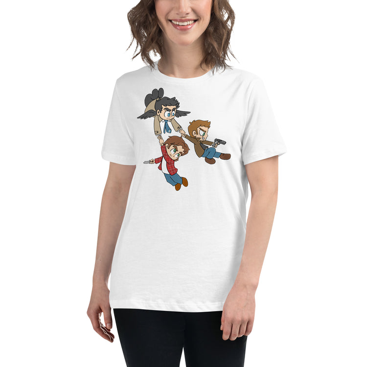 Supernatural Trio Women's Relaxed T-Shirt - Fandom-Made