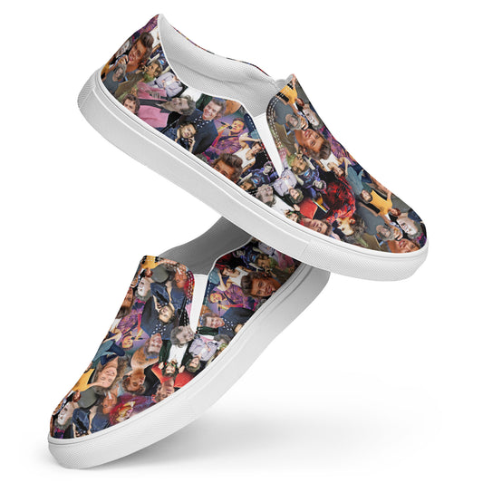 Harry Styles Women’s Slip-On Canvas Shoes - Fandom-Made