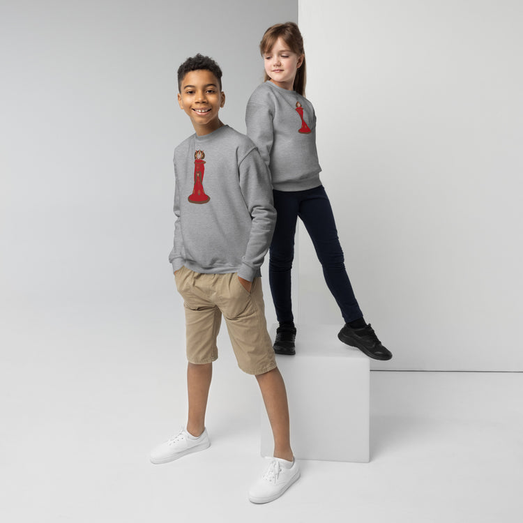 Queen Amidala Youth Crewneck Sweatshirt - Fandom-Made